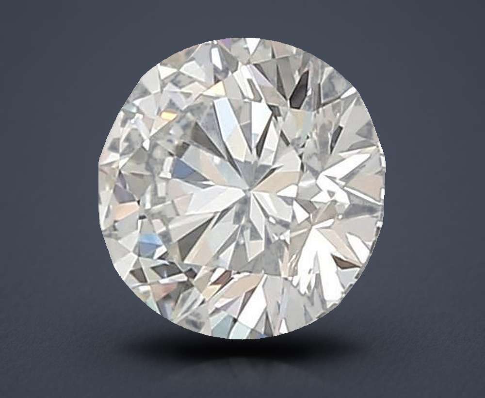 1.06ct H VS2 Rare Carat Ideal Cut Round Lab Grown Diamond