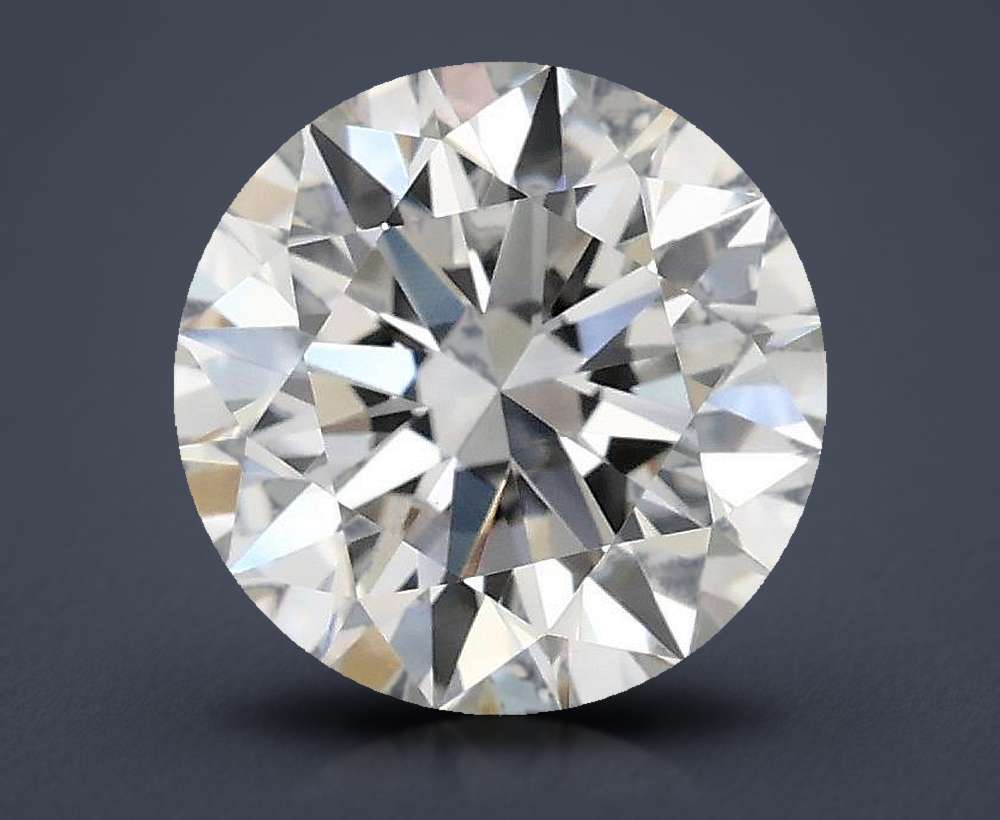 1.01ct F VS1 Rare Carat Ideal Cut Round Lab Grown Diamond
