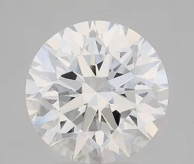 4.01ct F VVS1 Rare Carat Ideal Cut Round Diamond