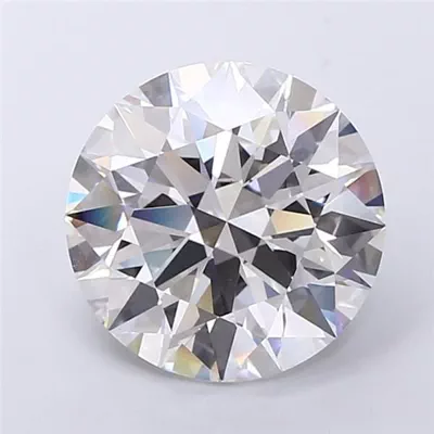 10.10ct F VVS2 Rare Carat Ideal Cut Round Lab Grown Diamond