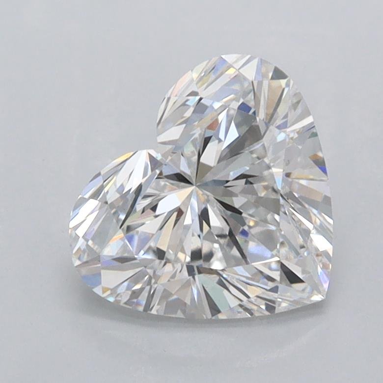 1.50ct E VS1 Rare Carat Ideal Cut Heart Lab Grown Diamond