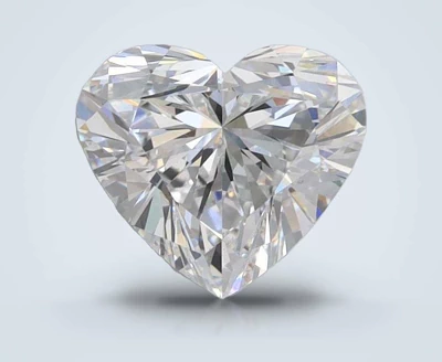1.50ct E VS1 Rare Carat Ideal Cut Heart Lab Grown Diamond