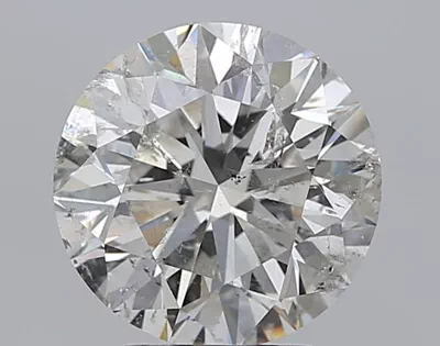 3.01ct G SI2 Excellent Cut Round Diamond
