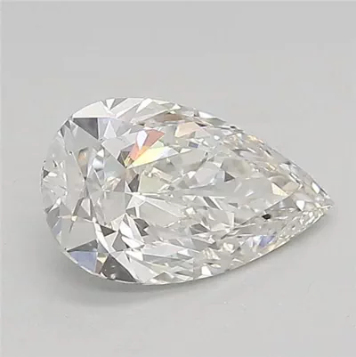 0.99ct F VS1 Rare Carat Ideal Cut Pear Lab Grown Diamond