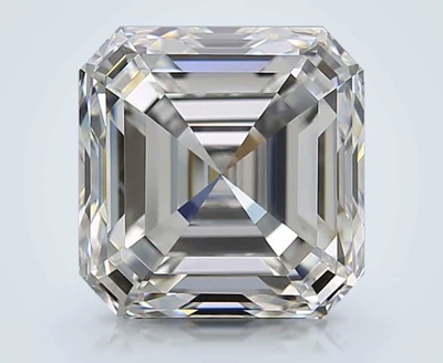 5.02ct G VS1 Very Good Cut Asscher Diamond