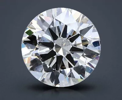 7.07ct K SI1 Rare Carat Ideal Cut Round Diamond