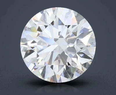 4.39ct D FL Rare Carat Ideal Cut Round Lab Grown Diamond