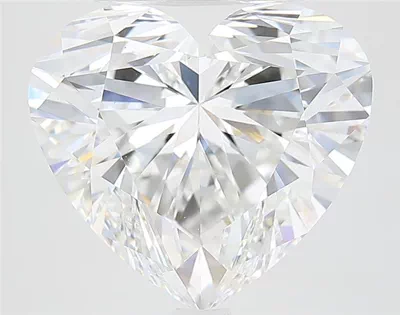 6.01ct E VS1 Rare Carat Ideal Cut Heart Lab Grown Diamond