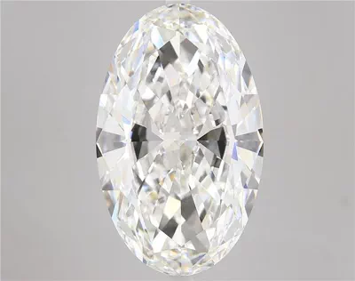 12.05ct F VVS2 Very Good Cut Oval Lab Grown Diamond