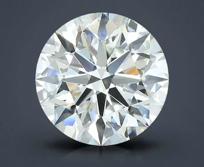 5.03ct H VVS2 Rare Carat Ideal Cut Round Diamond