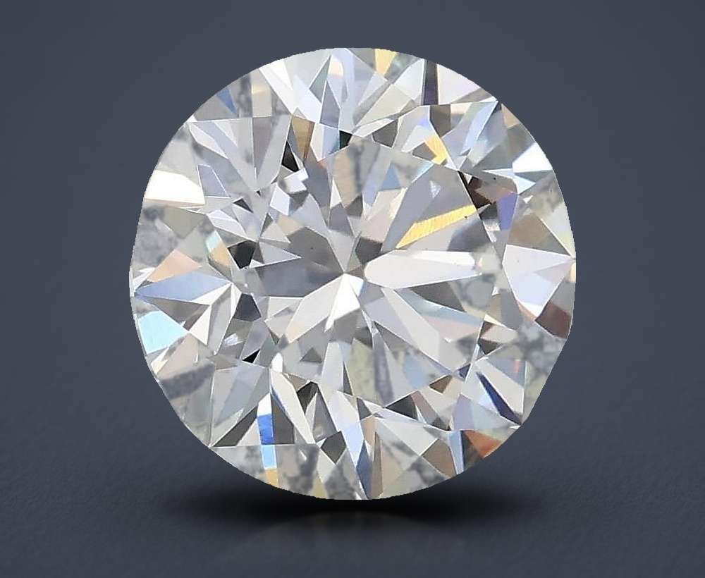 2.02ct D VS1 Excellent Cut Round Lab Grown Diamond