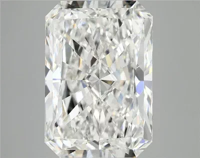 10.75ct F VVS2 Rare Carat Ideal Cut Radiant Lab Grown Diamond