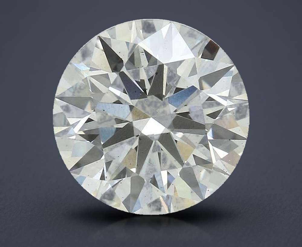 2.41ct H VS2 Rare Carat Ideal Cut Round Lab Grown Diamond