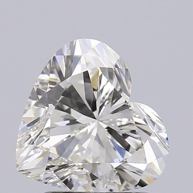 1.58ct G VVS2 Rare Carat Ideal Cut Heart Lab Grown Diamond