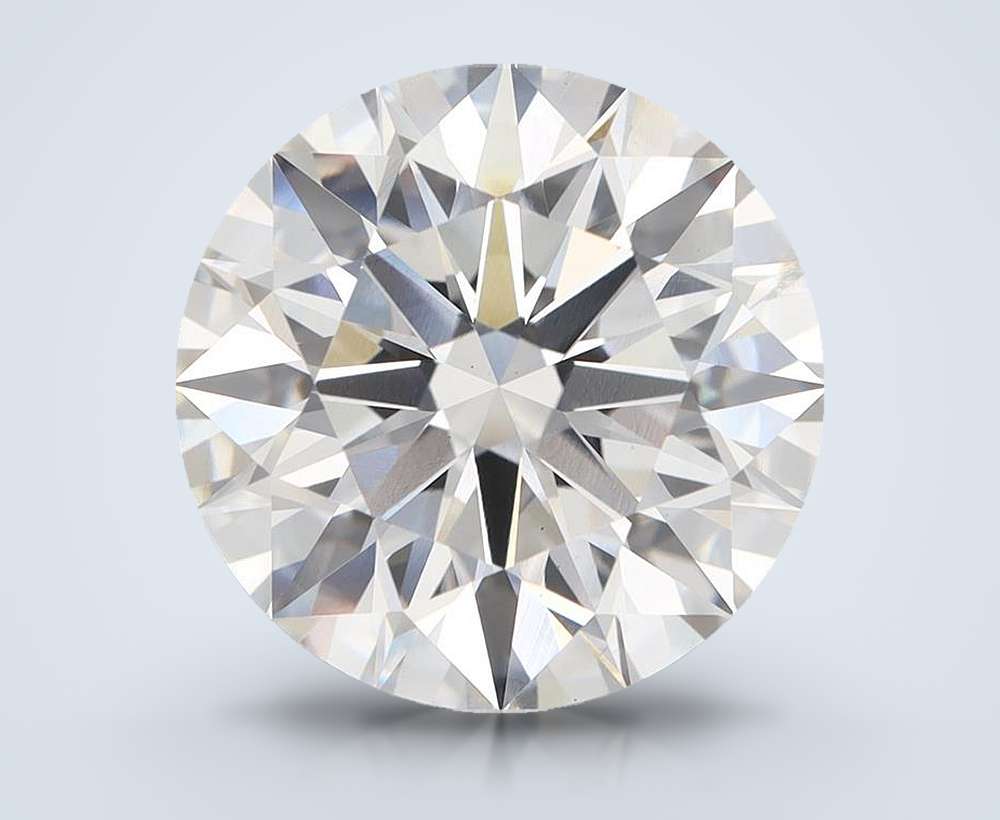8.14ct F SI1 Rare Carat Ideal Cut Round Lab Grown Diamond