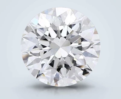 5.02ct K SI2 Rare Carat Ideal Cut Round Diamond