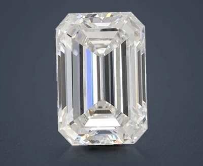 0.97ct E VS1 Rare Carat Ideal Cut Emerald Lab Grown Diamond