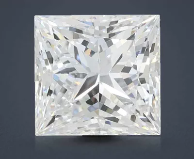 2.11ct D VVS1 Rare Carat Ideal Cut Princess Lab Grown Diamond