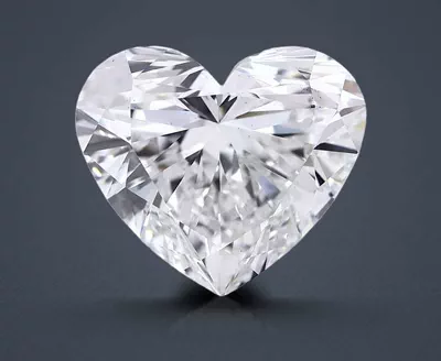 6.53ct E VS1 Rare Carat Ideal Cut Heart Lab Grown Diamond