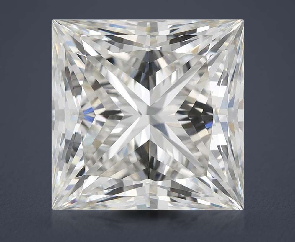 9.63ct I VVS2 Rare Carat Ideal Cut Princess Lab Grown Diamond