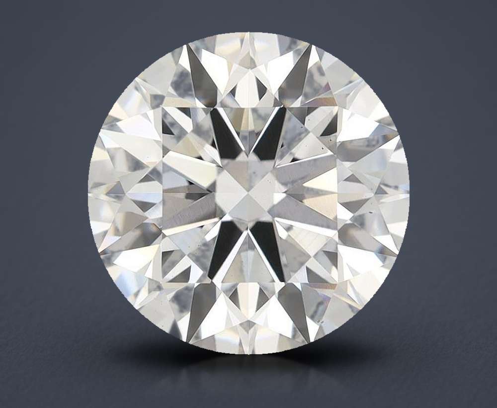 7.32ct F VS2 Rare Carat Ideal Cut Round Lab Grown Diamond