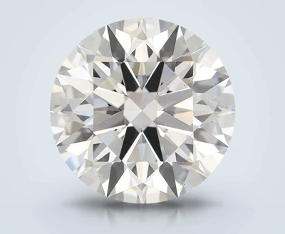 7.32ct F VS2 Rare Carat Ideal Cut Round Lab Grown Diamond