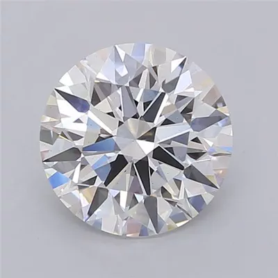 2.54ct E VS2 Rare Carat Ideal Cut Round Lab Grown Diamond