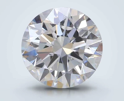 1.58ct D VVS2 Excellent Cut Round Lab Grown Diamond