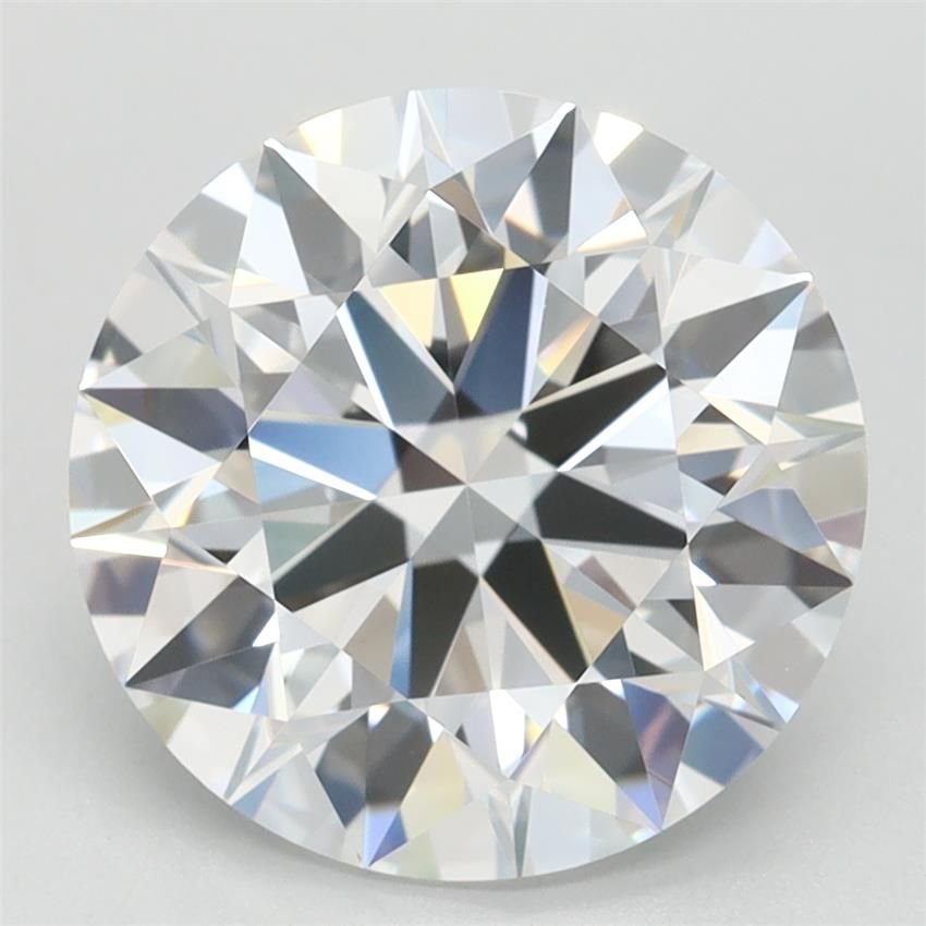 3.45ct D IF Rare Carat Ideal Cut Round Lab Grown Diamond