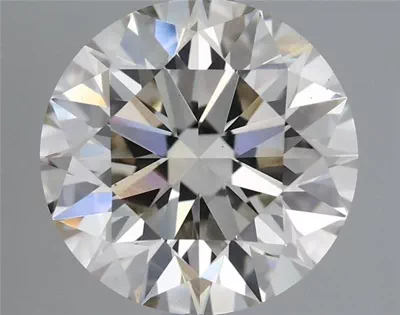 3.06ct I VS1 Excellent Cut Round Lab Grown Diamond