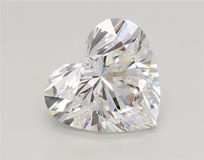 4.09ct D VS1 Rare Carat Ideal Cut Heart Lab Grown Diamond