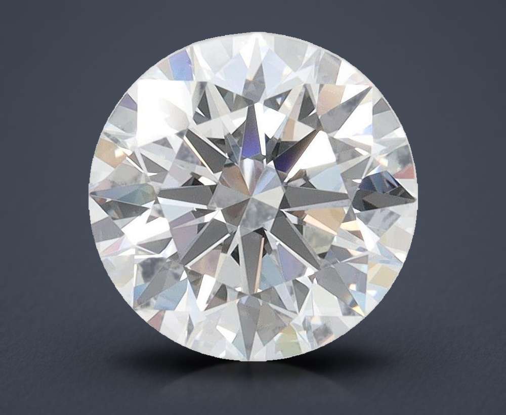 2.61ct D IF Rare Carat Ideal Cut Round Lab Grown Diamond