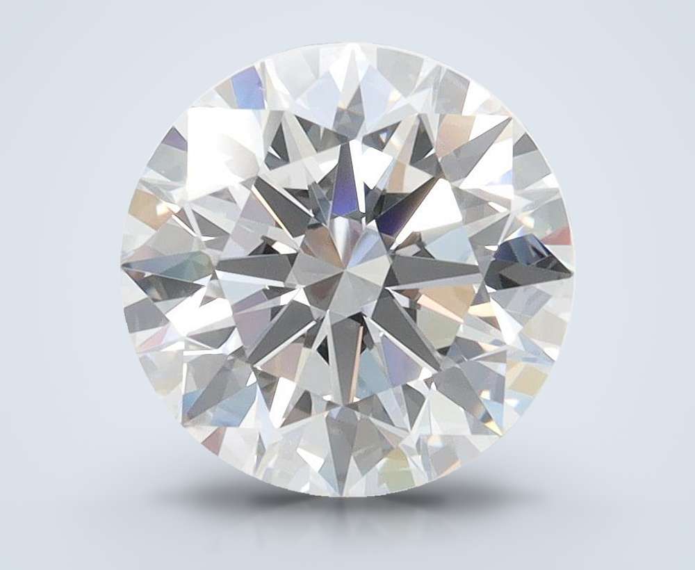 2.61ct D IF Rare Carat Ideal Cut Round Lab Grown Diamond