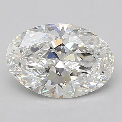 1.35ct D VS1 Rare Carat Ideal Cut Oval Lab Grown Diamond