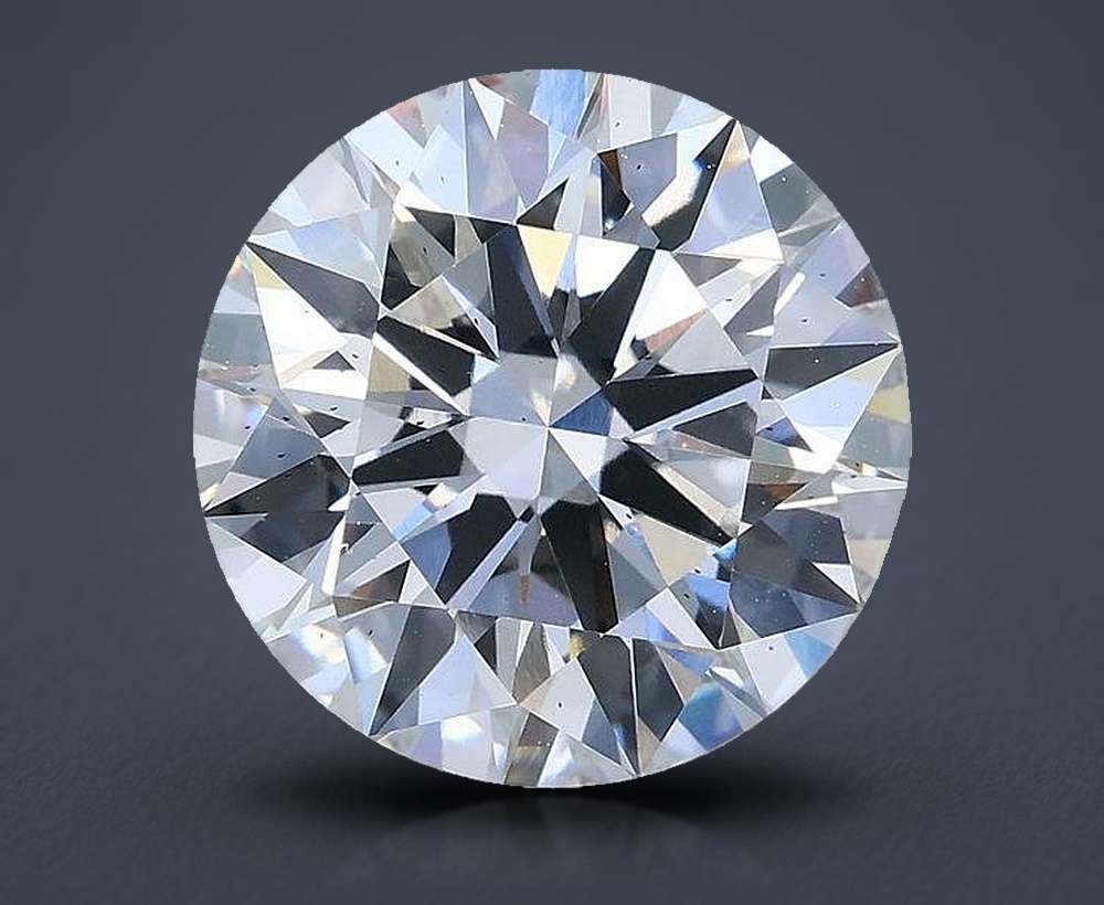 4.09ct E SI1 Rare Carat Ideal Cut Round Lab Grown Diamond