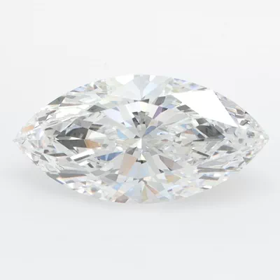 2.10ct D FL Rare Carat Ideal Cut Marquise Lab Grown Diamond