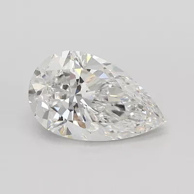 2.56ct E VS1 Rare Carat Ideal Cut Pear Lab Grown Diamond