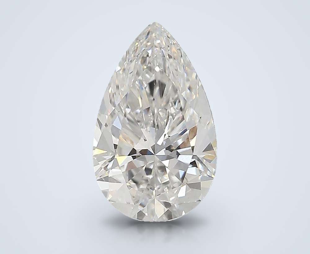 2.56ct E VS1 Rare Carat Ideal Cut Pear Lab Grown Diamond