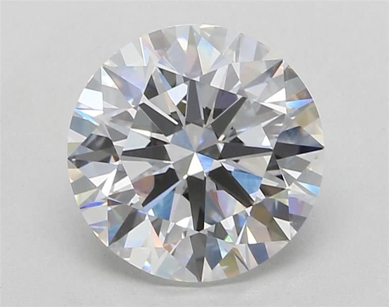 3.45ct E VVS2 Rare Carat Ideal Cut Round Lab Grown Diamond