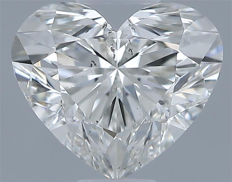 0.91ct I SI1 Rare Carat Ideal Cut Heart Diamond