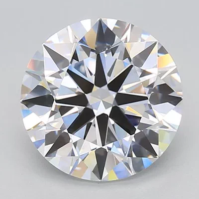 3.50ct D VVS1 Rare Carat Ideal Cut Round Lab Grown Diamond