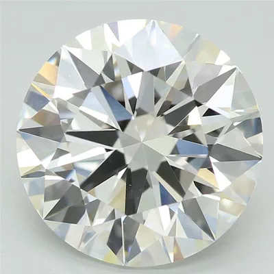 4.02ct G VVS2 Rare Carat Ideal Cut Round Lab Grown Diamond