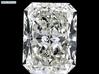 10.03ct K SI1 Rare Carat Ideal Cut Radiant Diamond