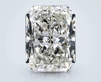 10.03ct K SI1 Rare Carat Ideal Cut Radiant Diamond