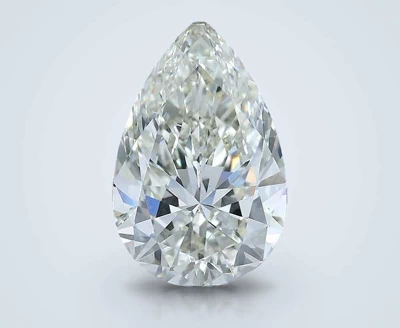 3.51ct J SI1 Very Good Cut Pear Diamond