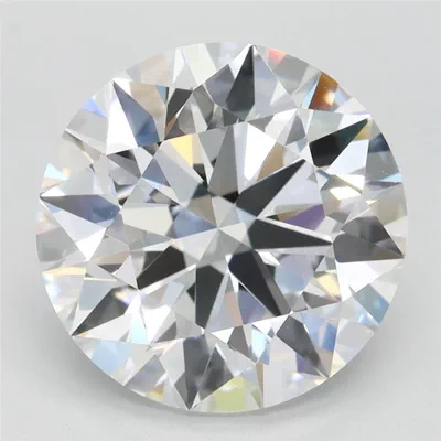 5.04ct D VVS1 Rare Carat Ideal Cut Round Lab Grown Diamond