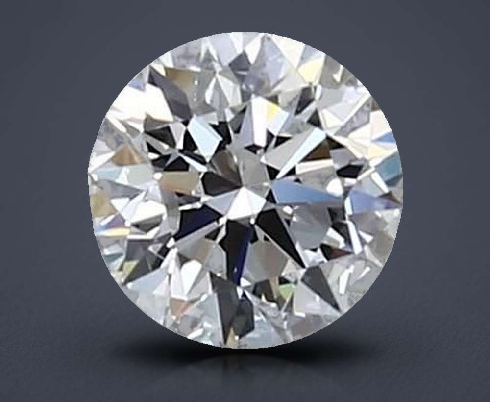 0.56ct H VVS2 Rare Carat Ideal Cut Round Diamond