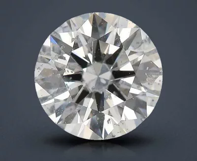 3.33ct E SI2 Excellent Cut Round Diamond