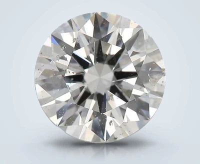 3.33ct E SI2 Excellent Cut Round Diamond