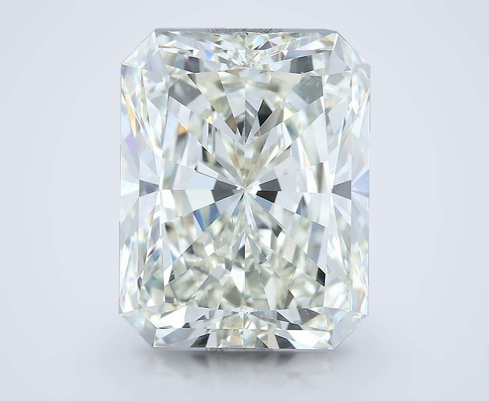 6.03ct J VS2 Rare Carat Ideal Cut Radiant Diamond